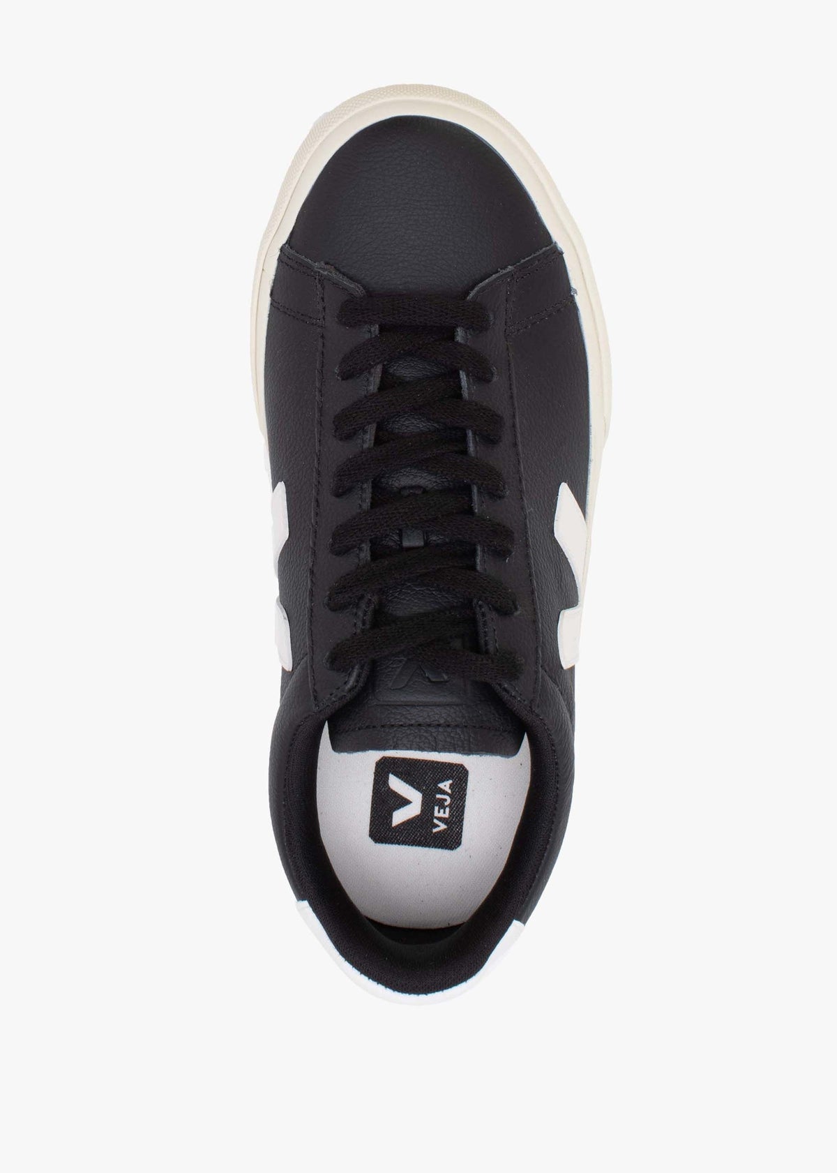 Campo Chromefree Leather Black White Trainers