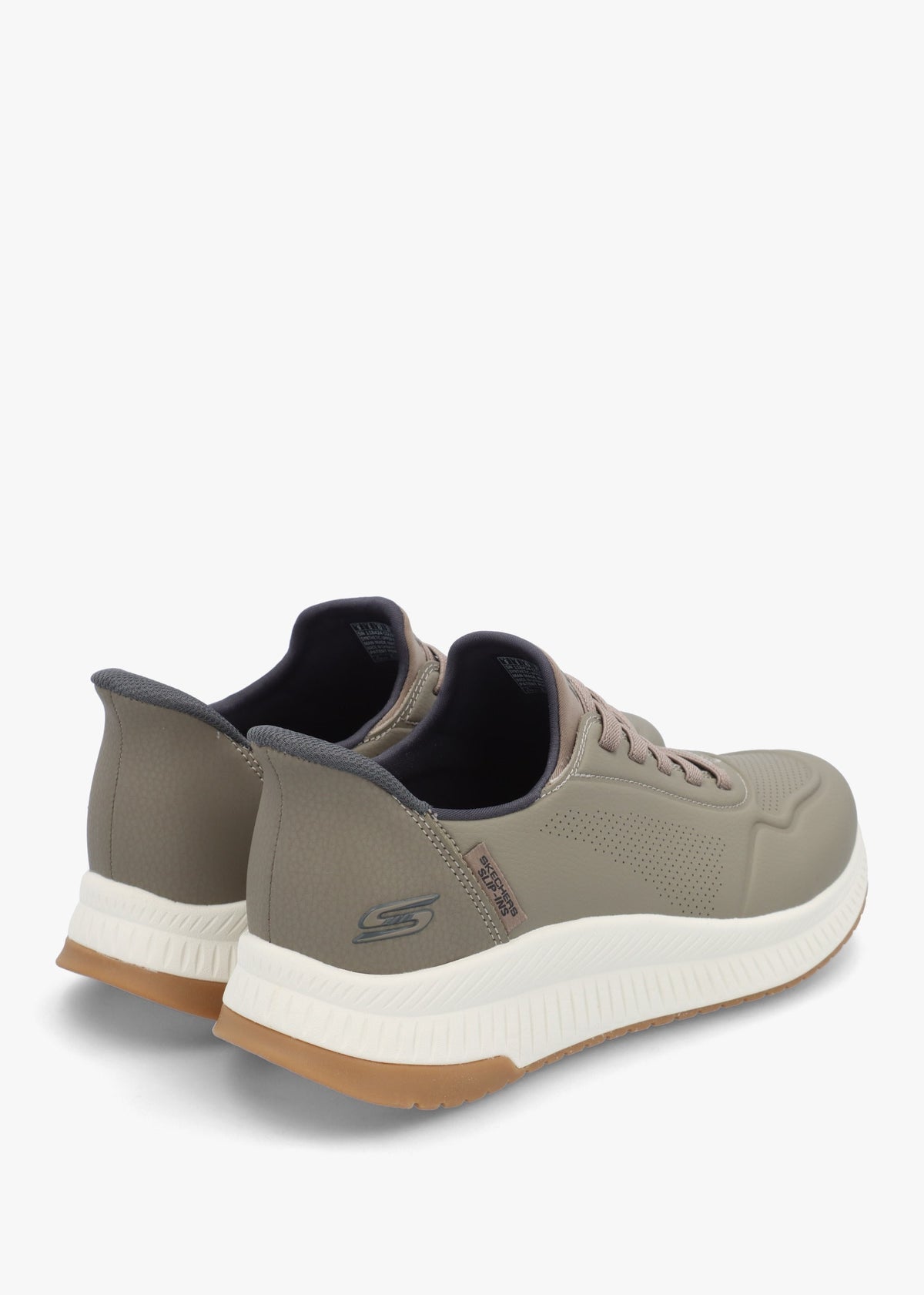 Men’s Slip Ins Bobs Sport Squad 4 Taupe Trainers