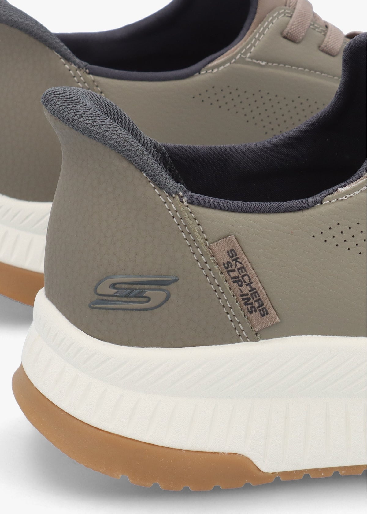 Men’s Slip Ins Bobs Sport Squad 4 Taupe Trainers