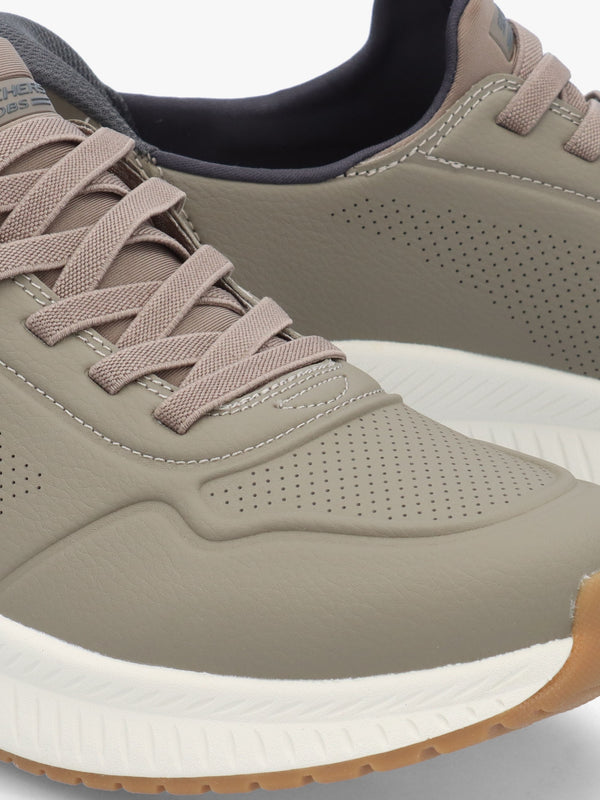 Men’s Slip Ins Bobs Sport Squad 4 Taupe Trainers