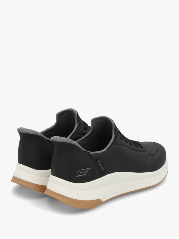 Men’s Slip Ins Bobs Sport Squad 4 Black Trainers