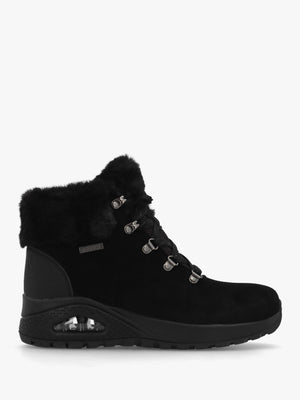 Women’s Uno Rugged Moonlight Ridge Black Suede Hiker Boots
