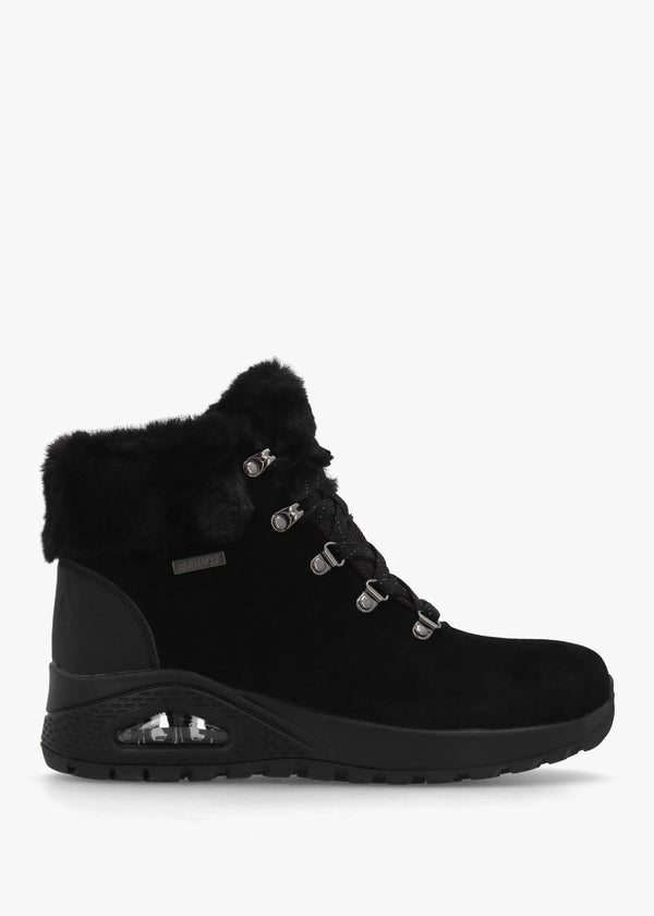 Women’s Uno Rugged Moonlight Ridge Black Suede Hiker Boots