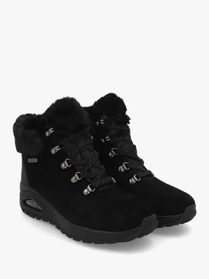 Women’s Uno Rugged Moonlight Ridge Black Suede Hiker Boots