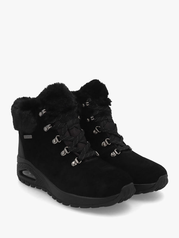 Women’s Uno Rugged Moonlight Ridge Black Suede Hiker Boots