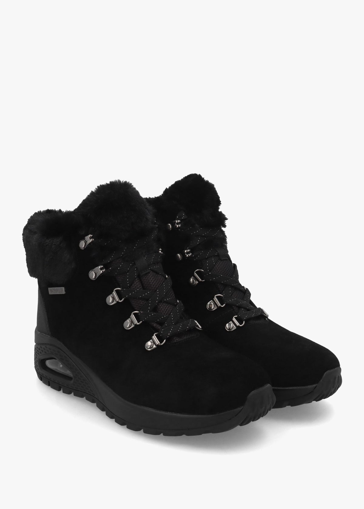 Women’s Uno Rugged Moonlight Ridge Black Suede Hiker Boots