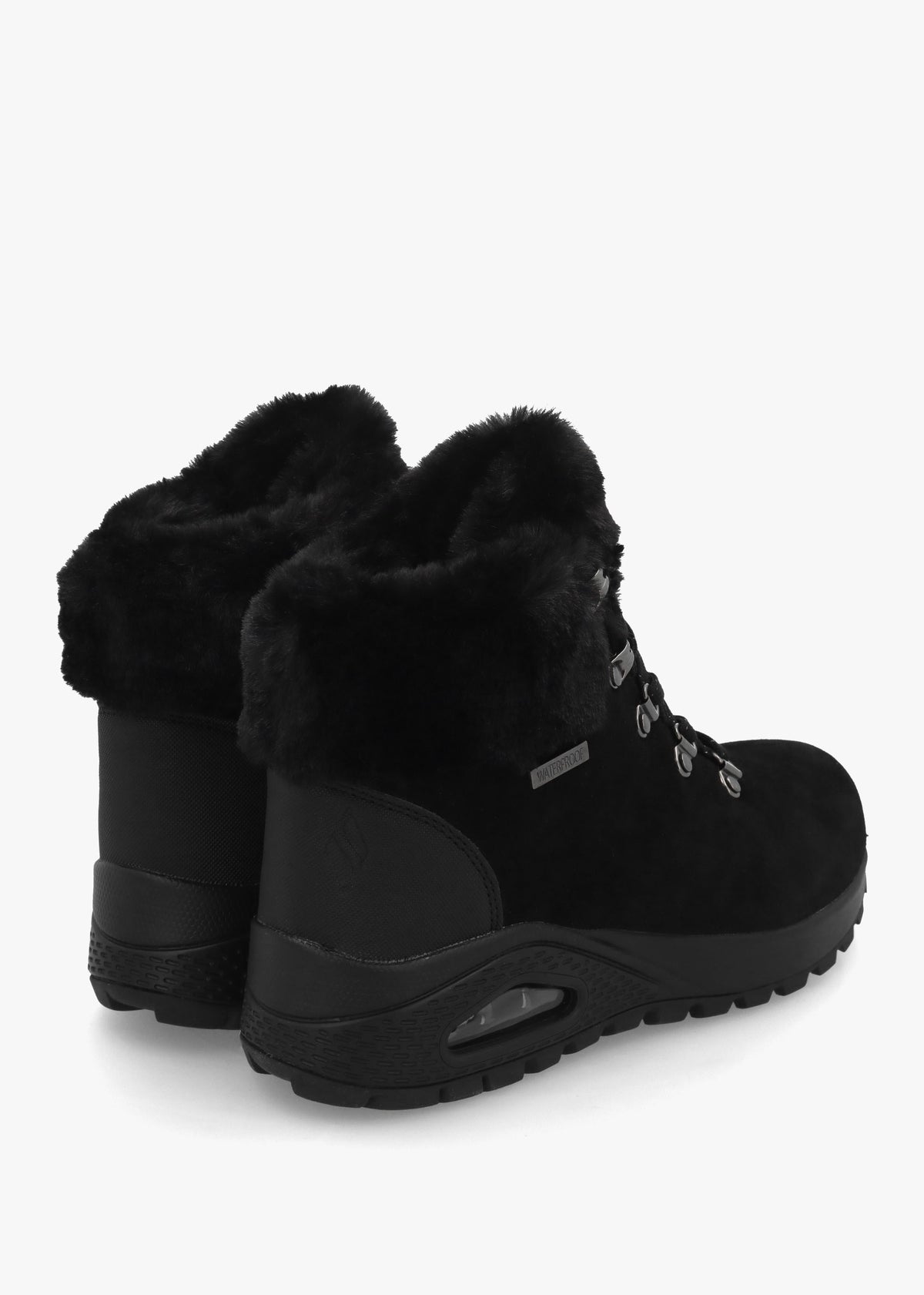 Women’s Uno Rugged Moonlight Ridge Black Suede Hiker Boots