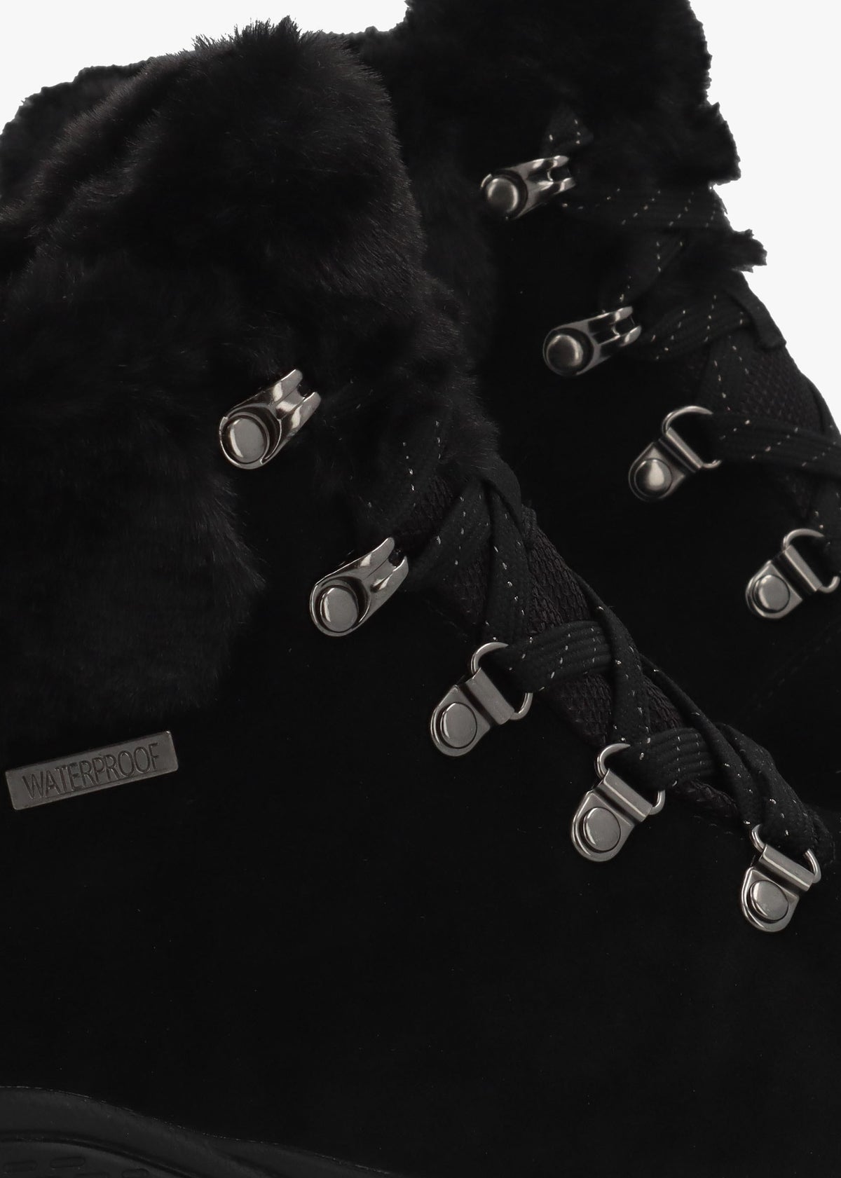 Women’s Uno Rugged Moonlight Ridge Black Suede Hiker Boots