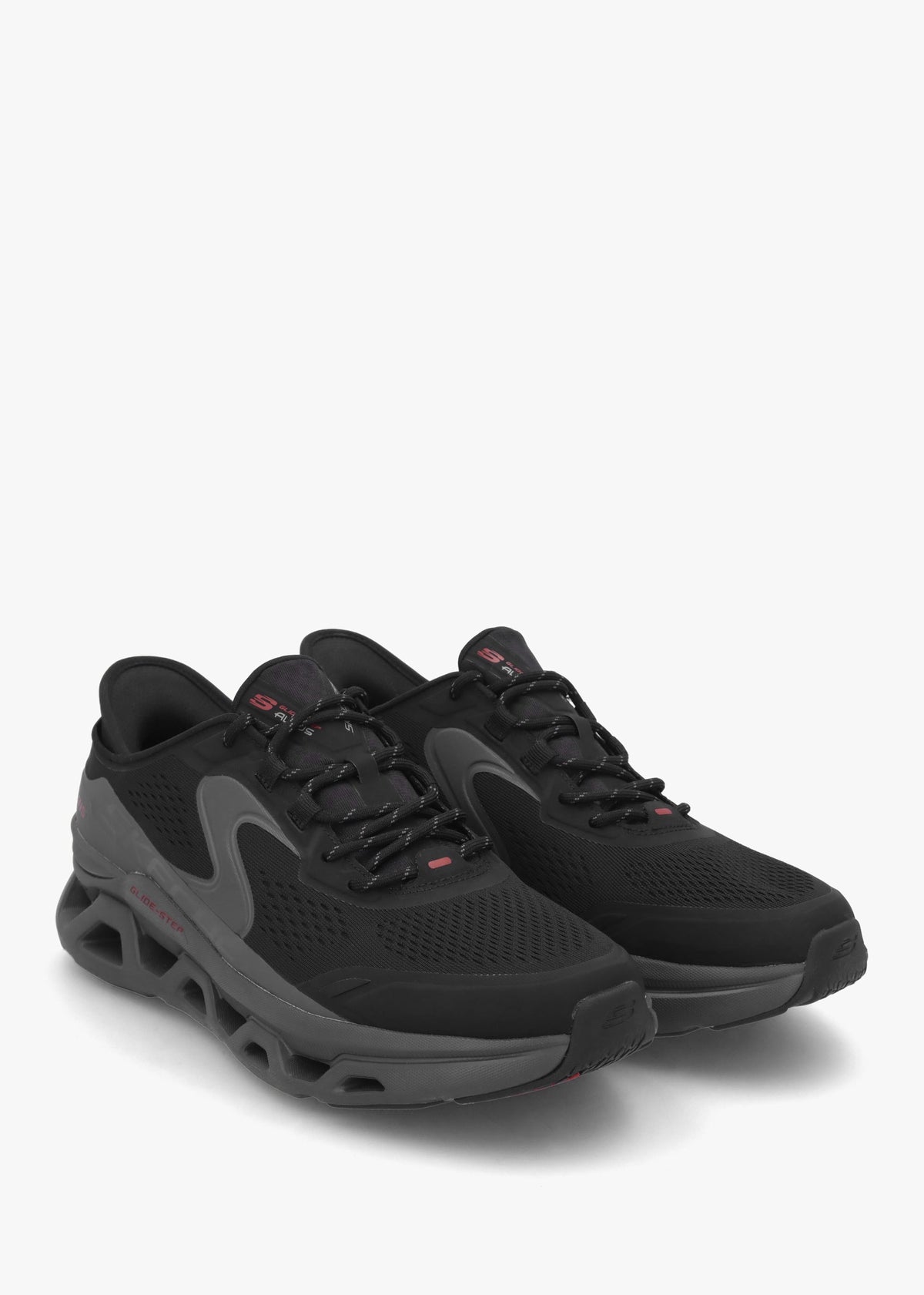 Men’s Slip Ins Glide-Step Altus Black Charcoal Trainers