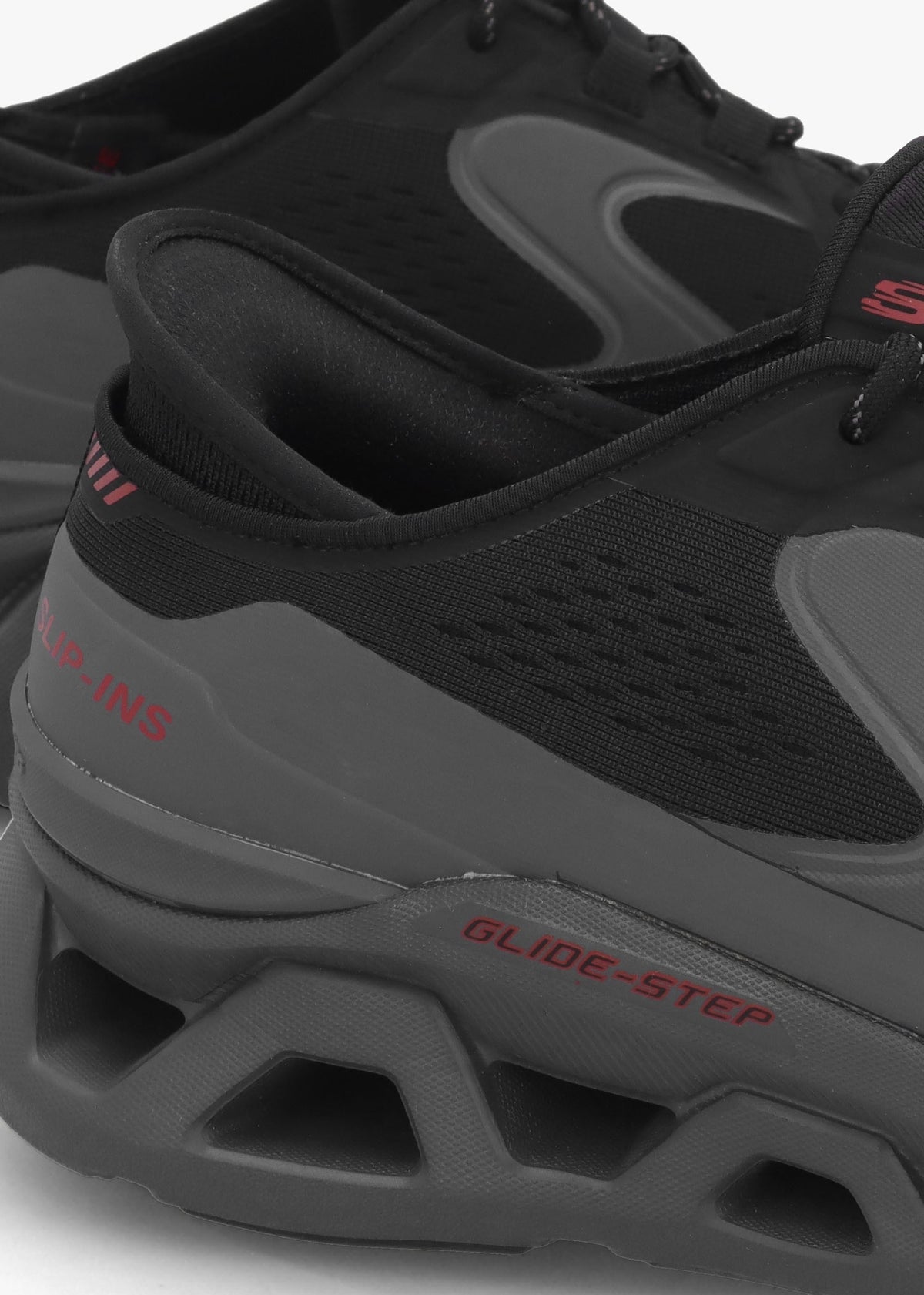 Men’s Slip Ins Glide-Step Altus Black Charcoal Trainers