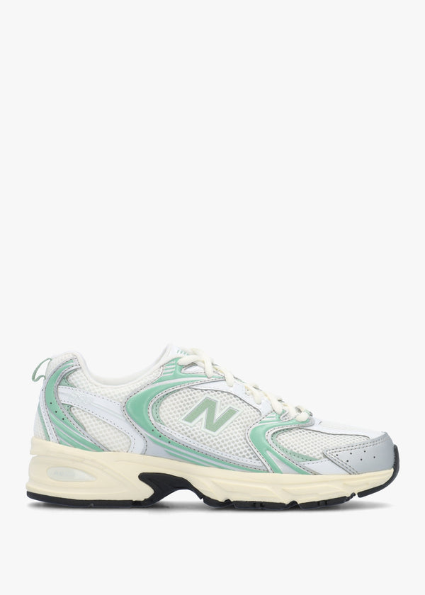 Women’s U530 Silver Metallic Mosaic Green Trainers