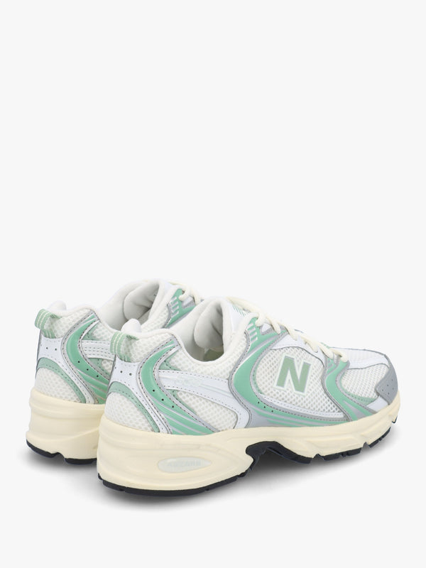 Women’s U530 Silver Metallic Mosaic Green Trainers