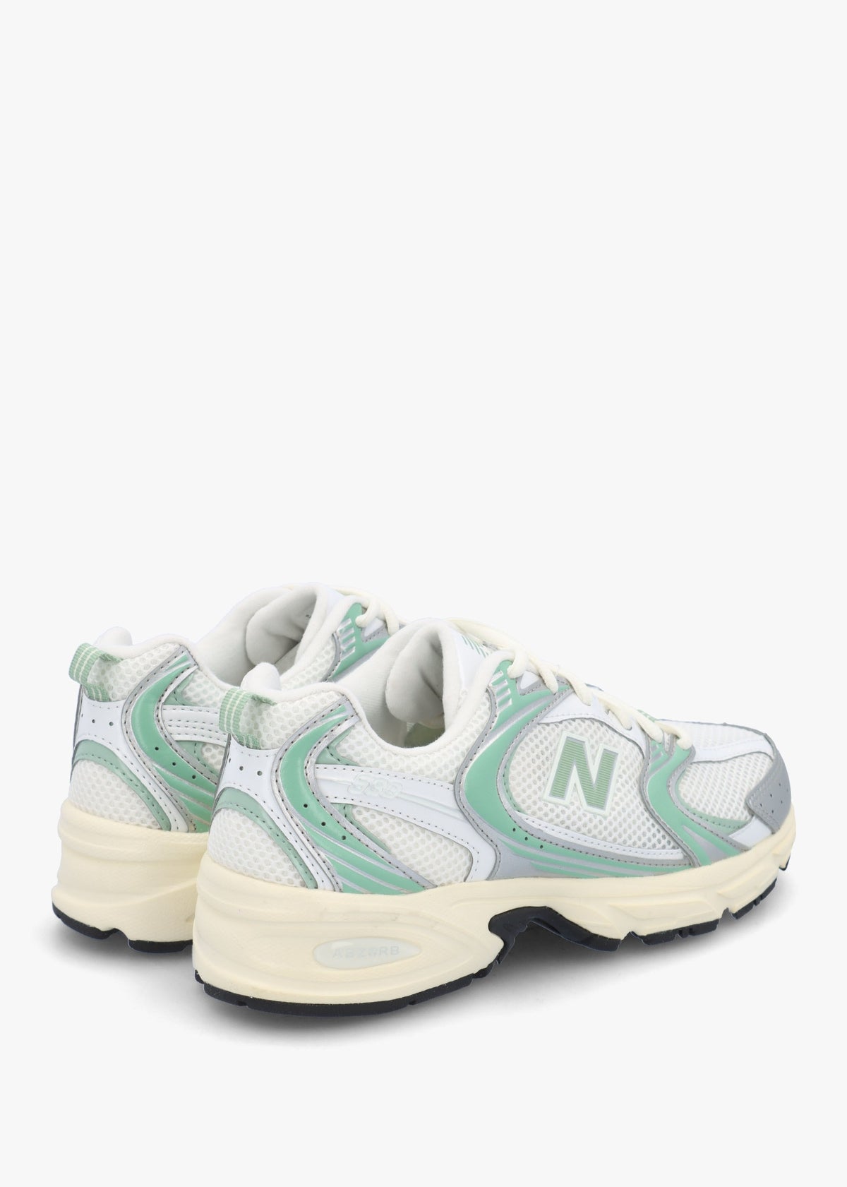 Women’s U530 Silver Metallic Mosaic Green Trainers