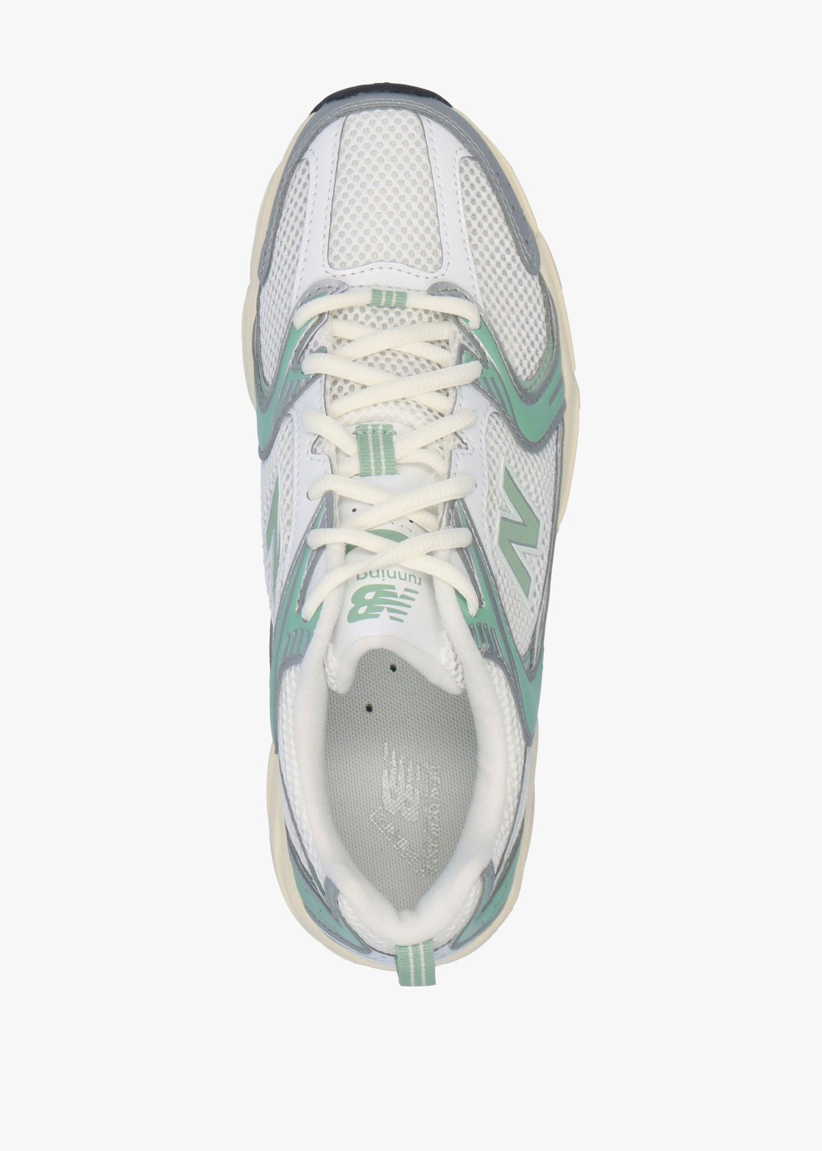 Women’s U530 Silver Metallic Mosaic Green Trainers