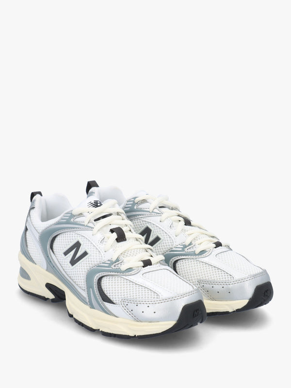 Women’s U530 Silver Metallic Black Cement Trainers