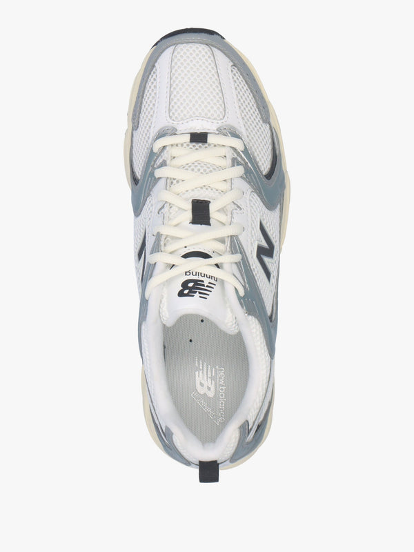 Women’s U530 Silver Metallic Black Cement Trainers