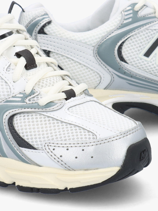 Women’s U530 Silver Metallic Black Cement Trainers