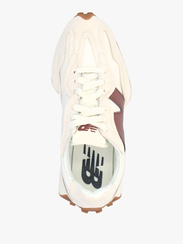 Women’s 327 Linen Rich Oak Leather & Suede Trainers