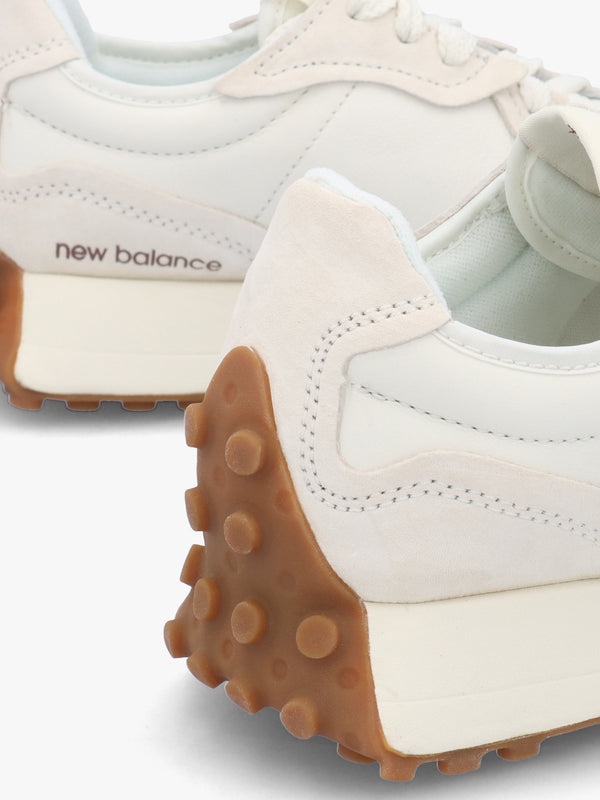 Women’s 327 Linen Rich Oak Leather & Suede Trainers