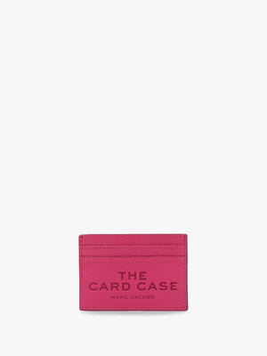 The Leather Raspberry Pink Card Case