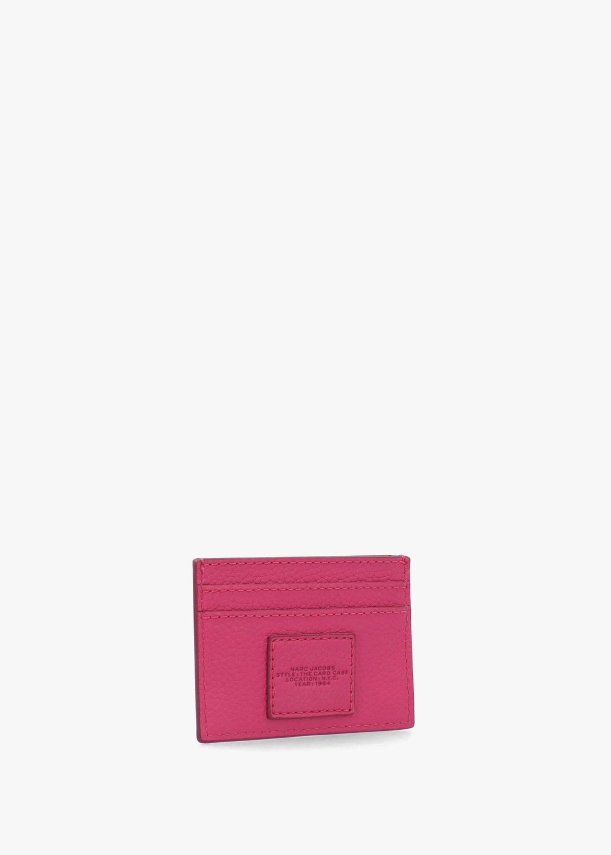 The Leather Raspberry Pink Card Case