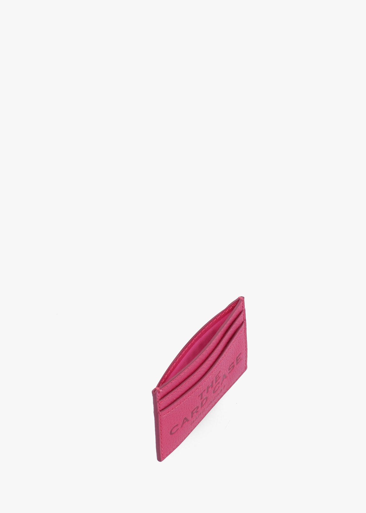The Leather Raspberry Pink Card Case