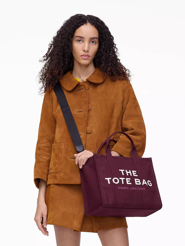 The Canvas Medium Dark Plum Tote Bag