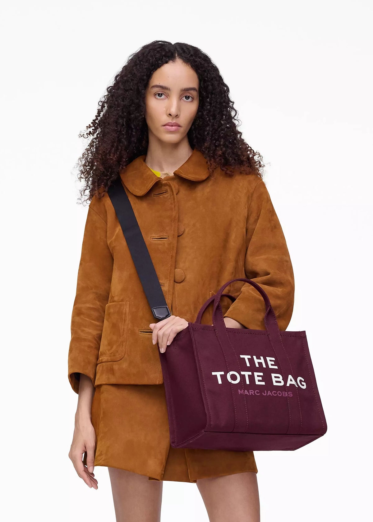 The Canvas Medium Dark Plum Tote Bag