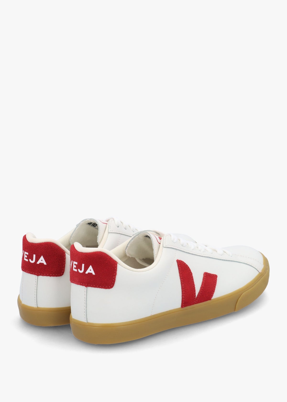 Women's Esplar Logo White Pepper Natural Leather Trainers