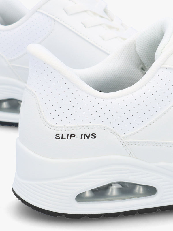Men’s Slip-Ins Uno Banksia White Trainers