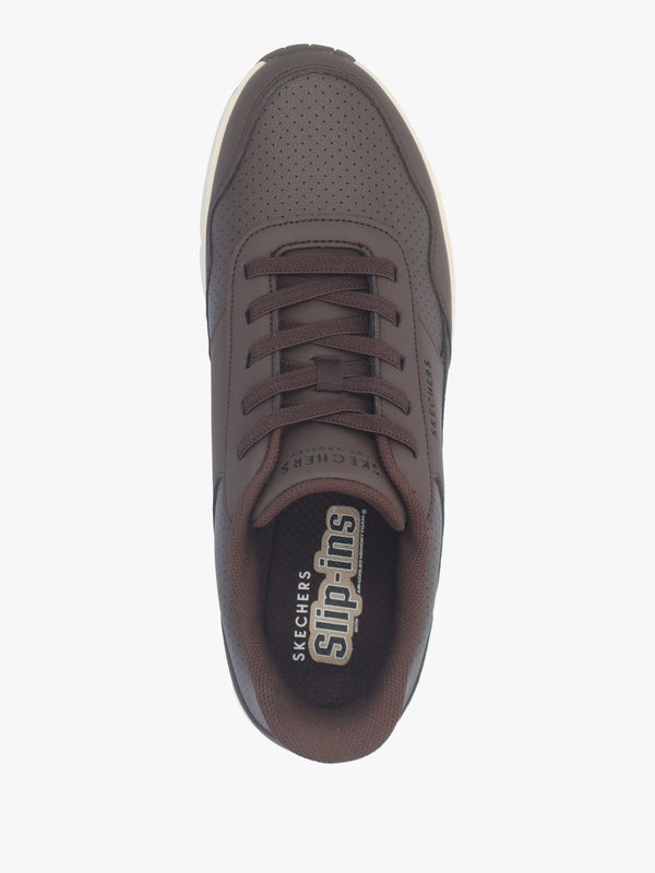 Men’s Slip-Ins Uno Banksia Chocolate Trainers