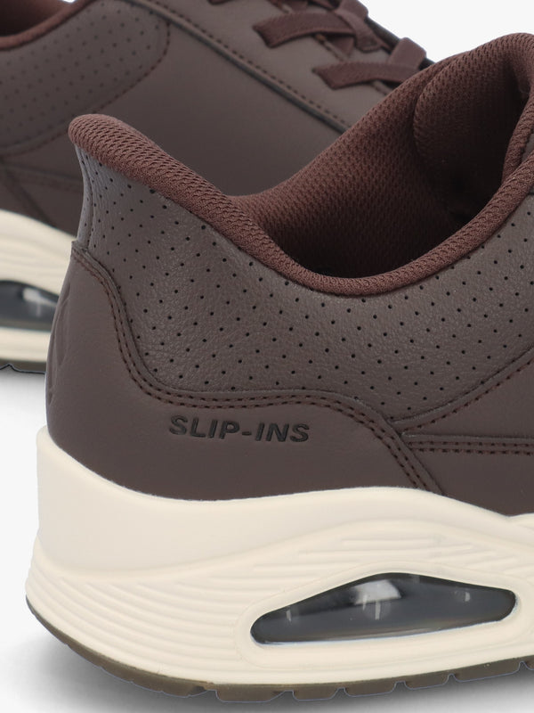 Men’s Slip-Ins Uno Banksia Chocolate Trainers