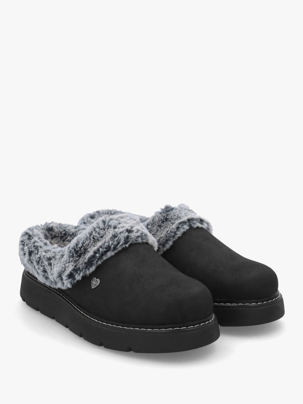 Women’s Bobs Keepsake Lite Cosy Blend Black Slippers