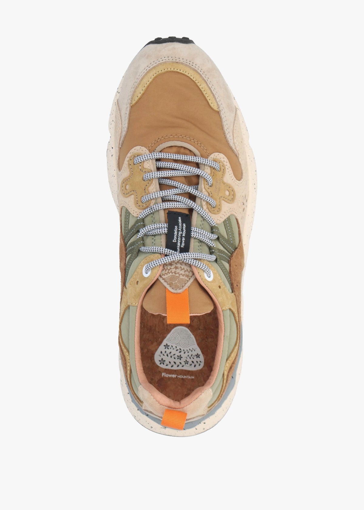 Men’s Yamano 3 Grey Light Brown Beige Suede Trainers