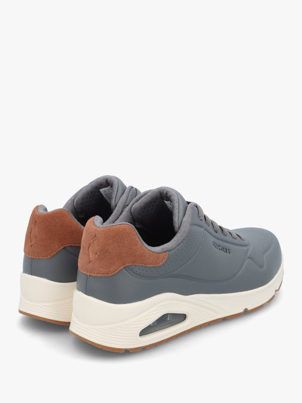 Men’s Uno Tailored Air Charcoal Trainers