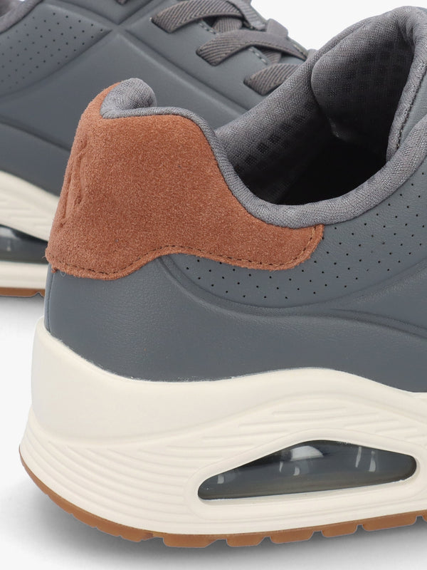 Men’s Uno Tailored Air Charcoal Trainers