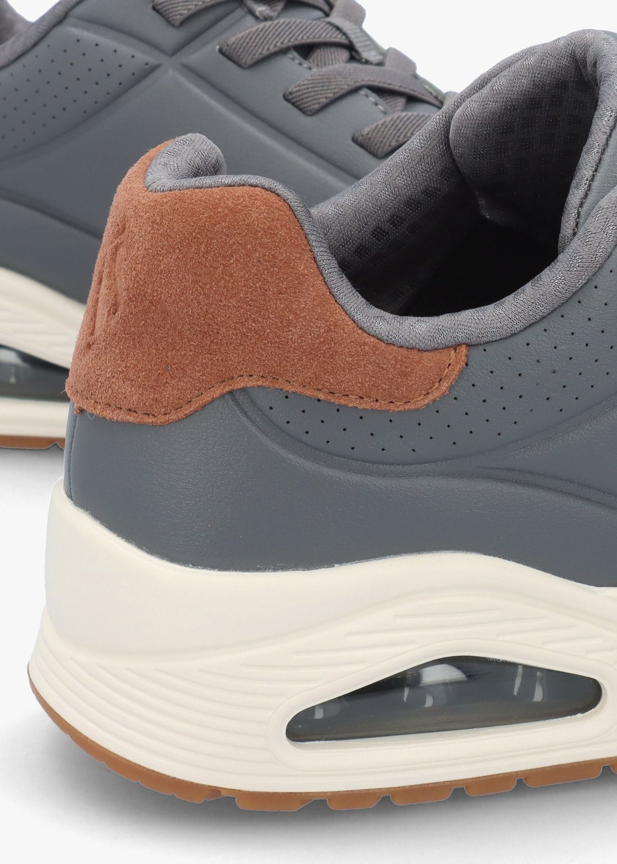 Men’s Uno Tailored Air Charcoal Trainers