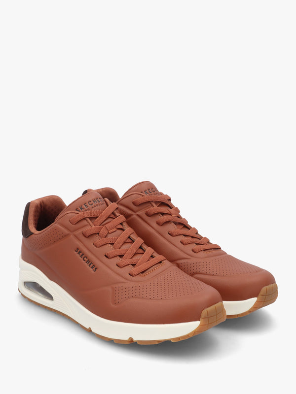 Men’s Uno Tailored Air Cognac Trainers