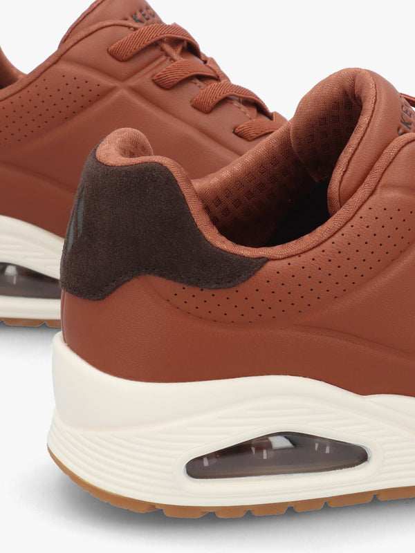 Men’s Uno Tailored Air Cognac Trainers