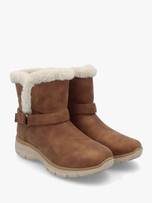 Women’s Vegan Slip-Ins Relaxed Fit Easy Going Dreams Mover Chestnut Ankle Boots