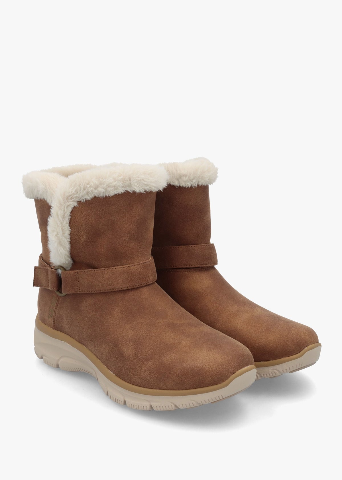 Women’s Vegan Slip-Ins Relaxed Fit Easy Going Dreams Mover Chestnut Ankle Boots