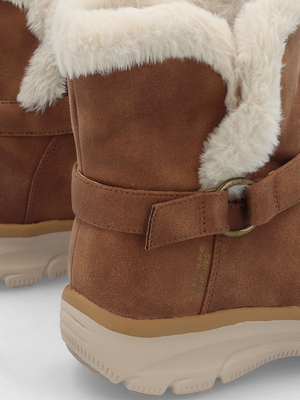 Women’s Vegan Slip-Ins Relaxed Fit Easy Going Dreams Mover Chestnut Ankle Boots