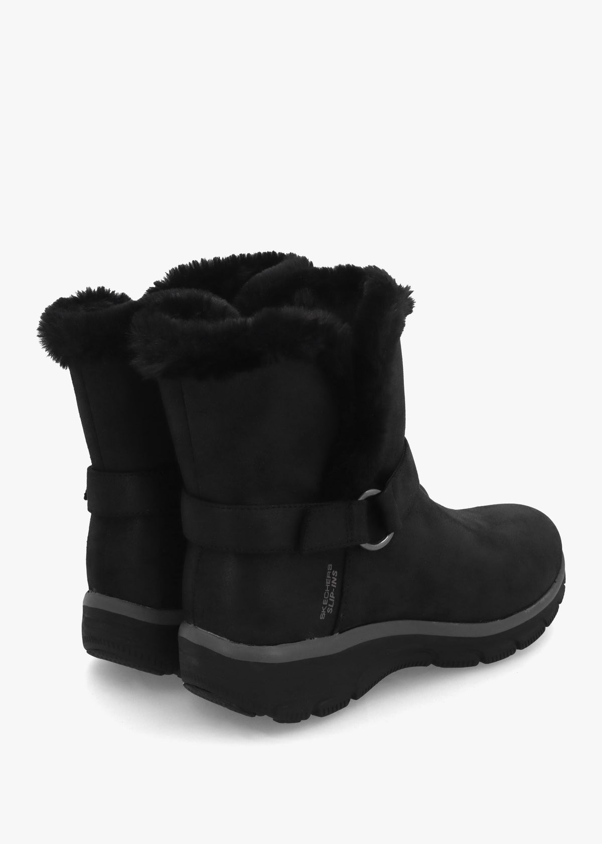 Women’s Vegan Slip-Ins Relaxed Fit Easy Going Dreams Mover Black Ankle Boots