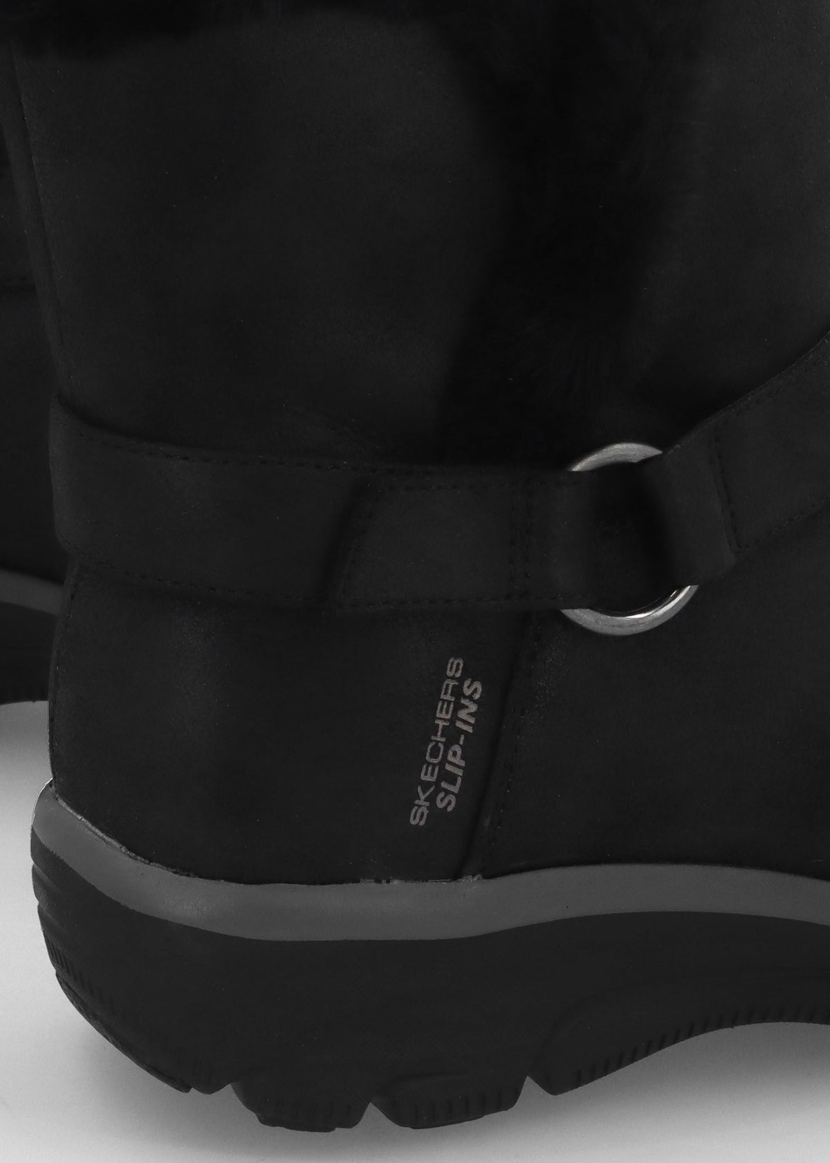Women’s Vegan Slip-Ins Relaxed Fit Easy Going Dreams Mover Black Ankle Boots