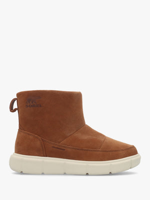 Women’s Explorer™ III Slip On Waterproof Velvet Tan Chalk Ankle Boots