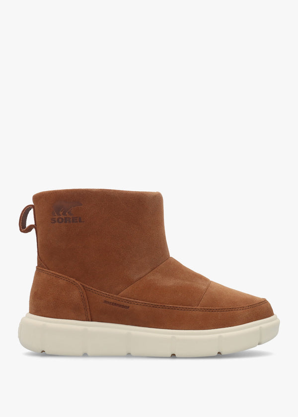Women’s Explorer™ III Slip On Waterproof Velvet Tan Chalk Ankle Boots