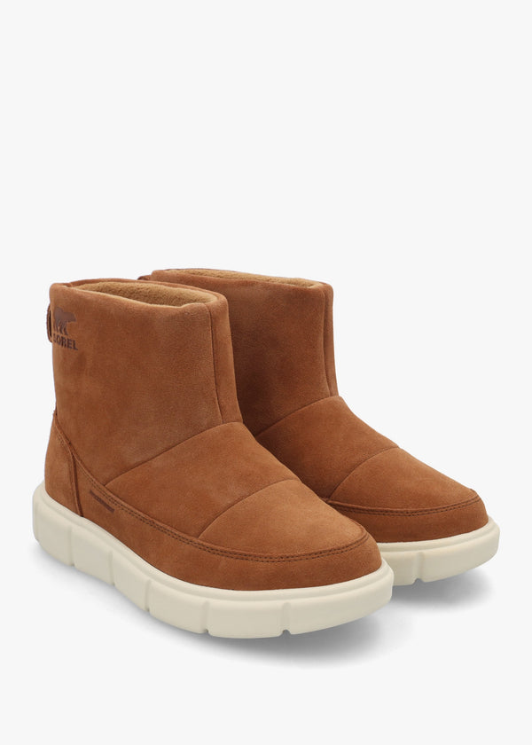 Women’s Explorer™ III Slip On Waterproof Velvet Tan Chalk Ankle Boots