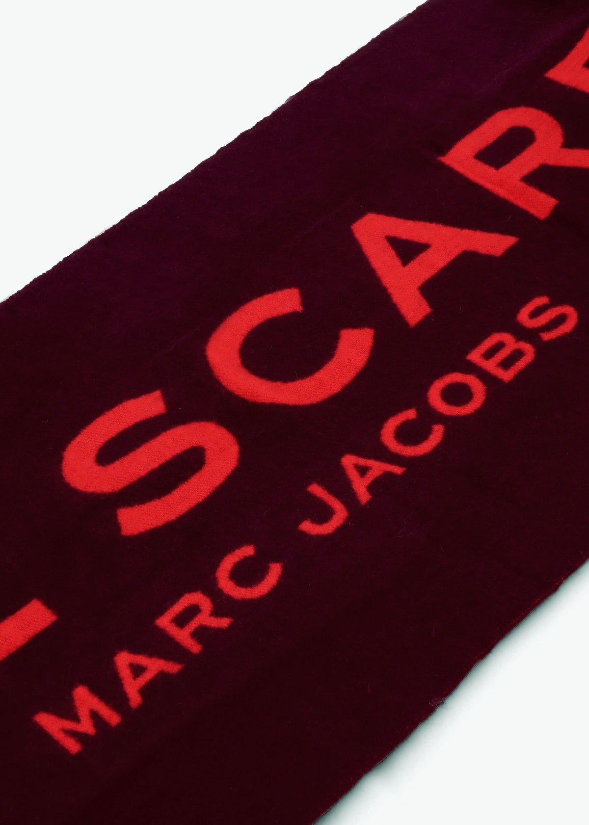 The Scarf Plum Wool Scarf