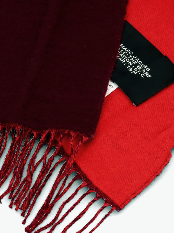 The Scarf Plum Wool Scarf