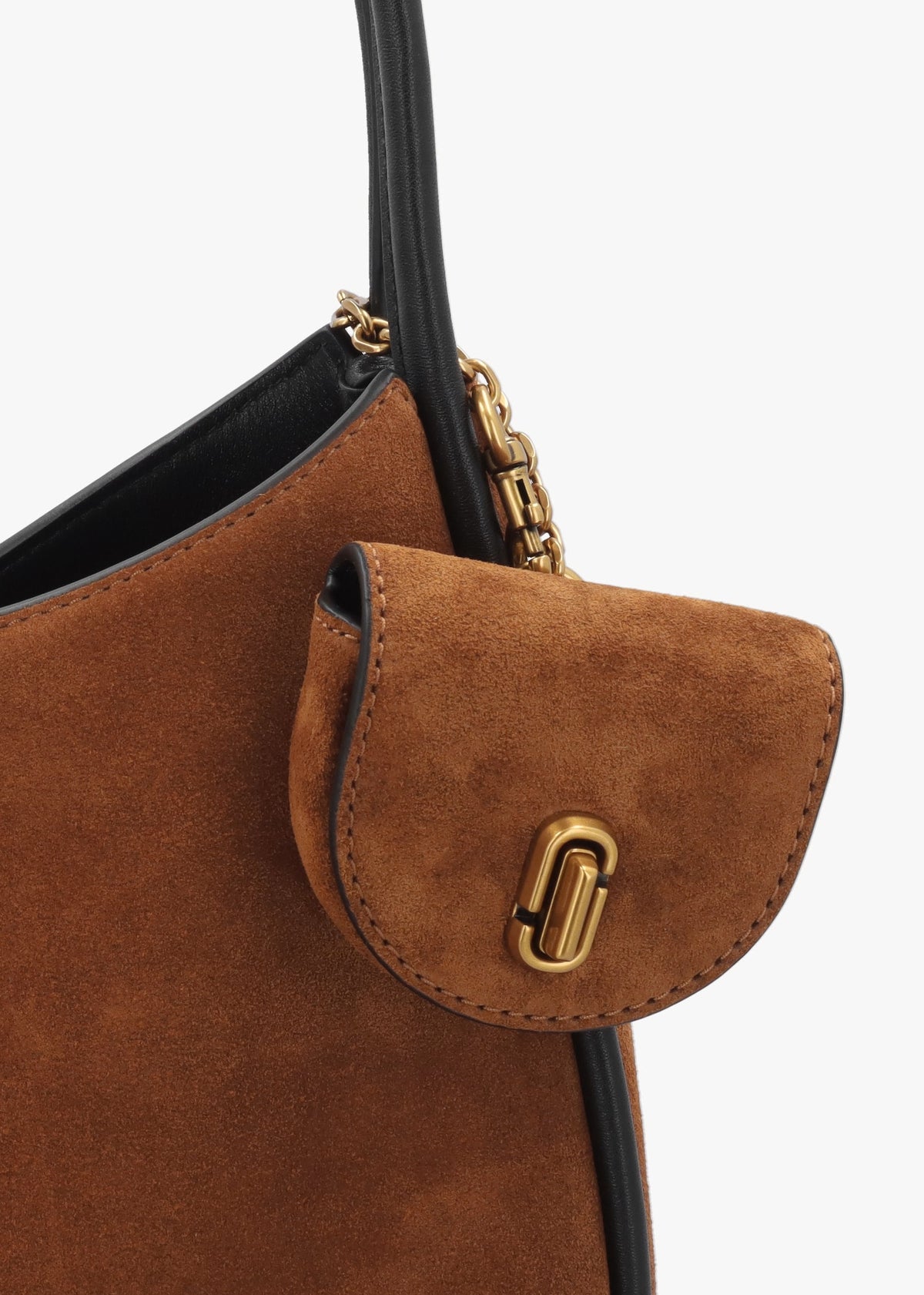 The Suede Large Dual Copper Hobo Bag